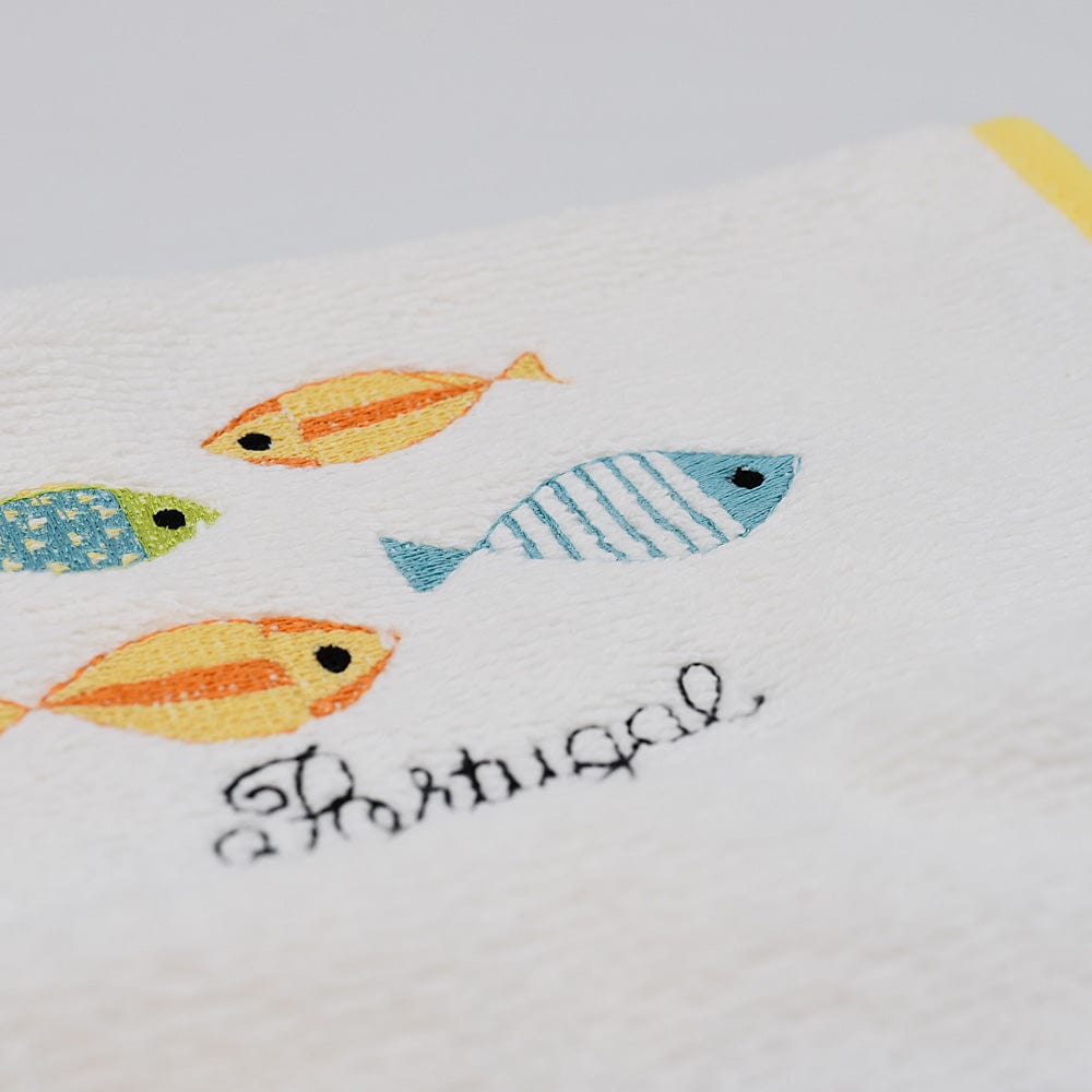 luisa-paix-o-bavoir-b-b-coton-sardines-jaune-26x21cm image 3
