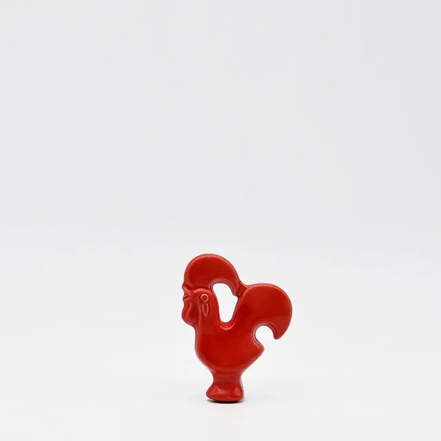 luisa-paix-o-magnet-galo-de-barcelos-c-ramique-rouge image 1