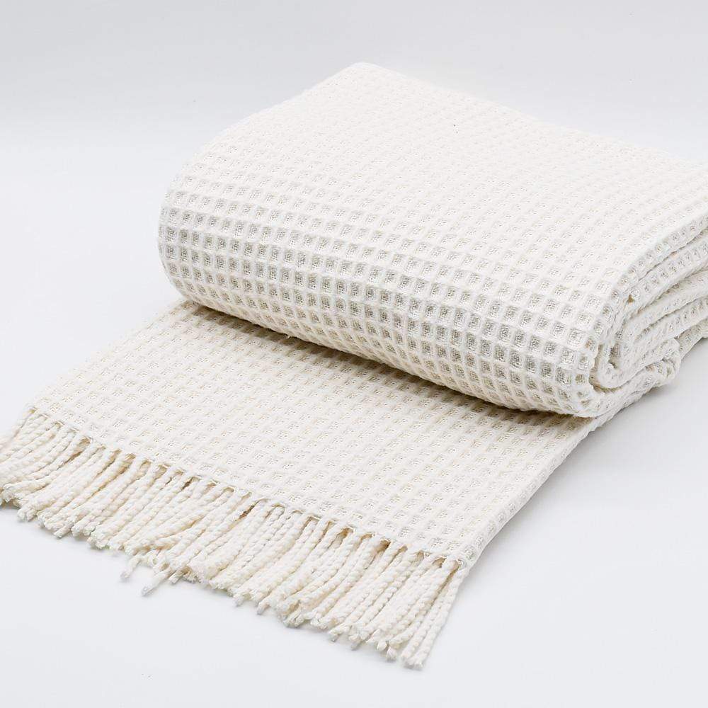 luisa-paix-o-linge-de-maison-du-portugal-plaid-coton-gaufr-blanc-cass-200x140 image 2