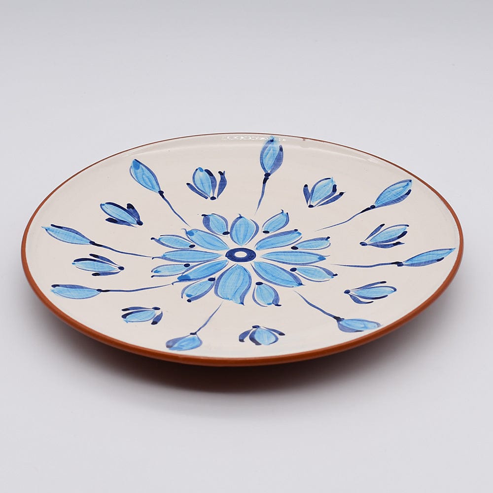 luisa-paix-o-vaisselle-portugaise-assiette-terre-cuite-23-cm-turquoise image 2