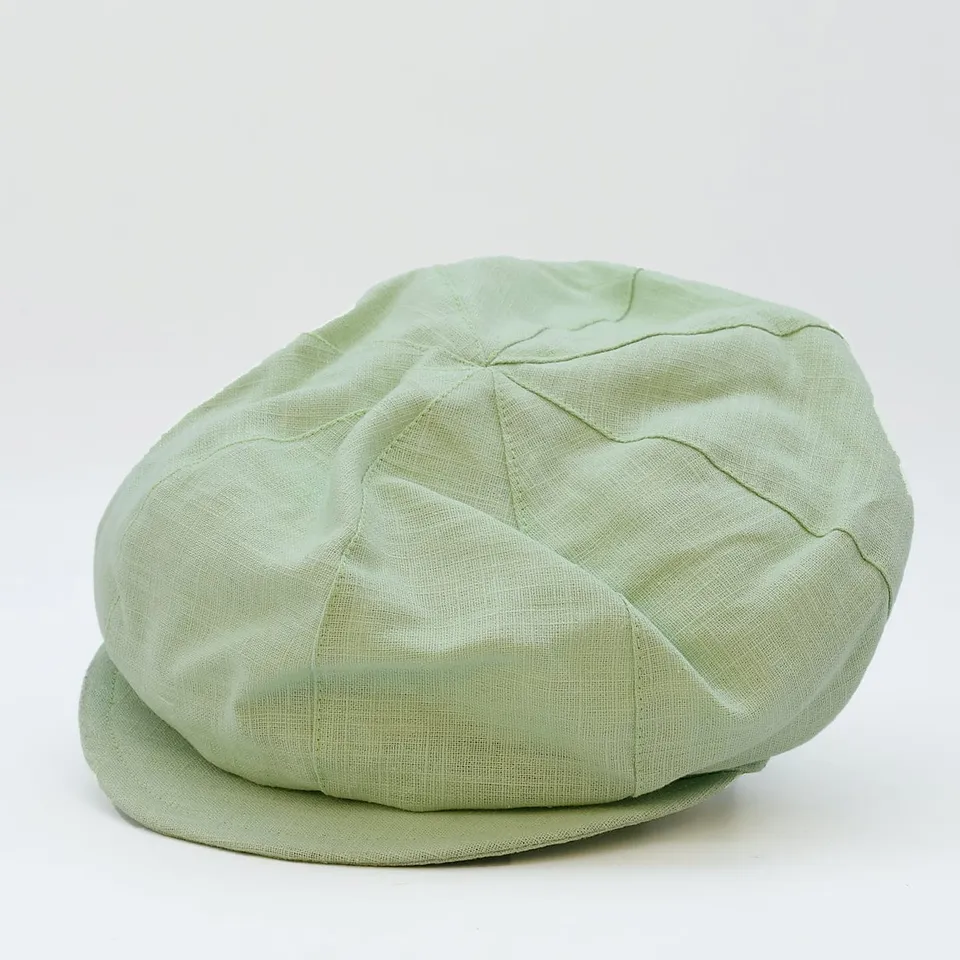 luisa-paix-o-gavroche-en-lin-vert-d-eau-taille-unique image 1