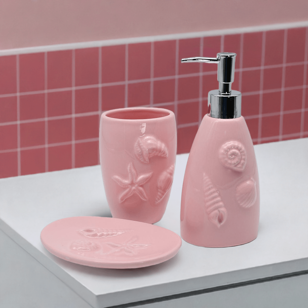 luisa-paix-o-d-coration-set-salle-de-bain-c-ramique-rose image 2