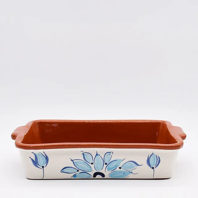luisa-paix-o-plat-four-terre-cuite-turquoise-31cm image 1