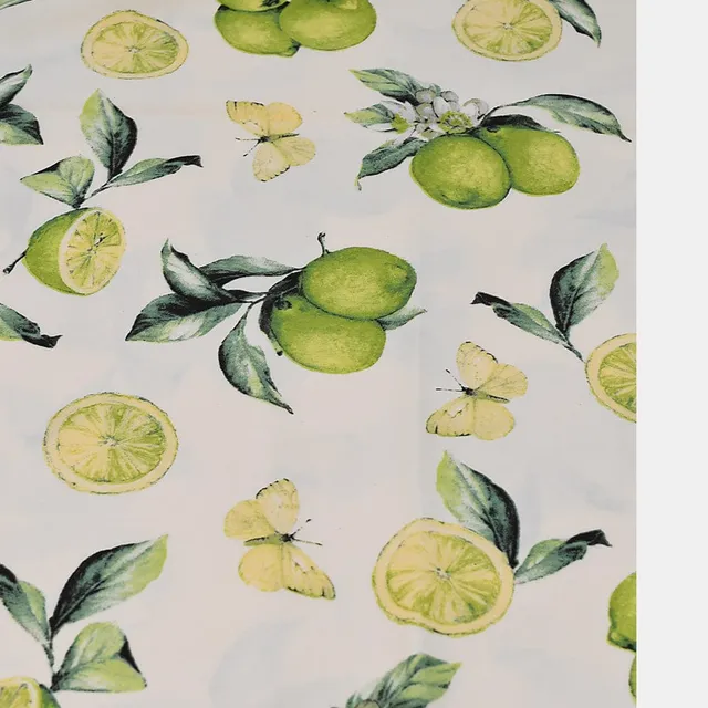 luisa-paix-o-lim-o-nappe-coton-verte-citron-160-cm image 1