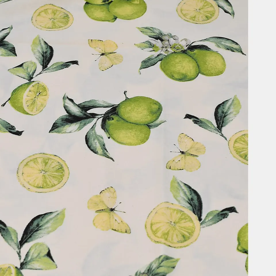 luisa-paix-o-lim-o-nappe-coton-verte-citron-160-cm image 1