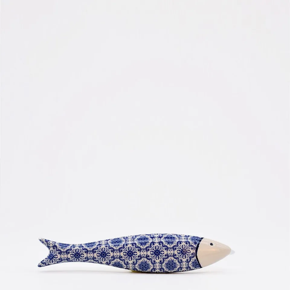 luisa-paix-o-padr-o-sardine-d-corative-bleue-18cm image 1