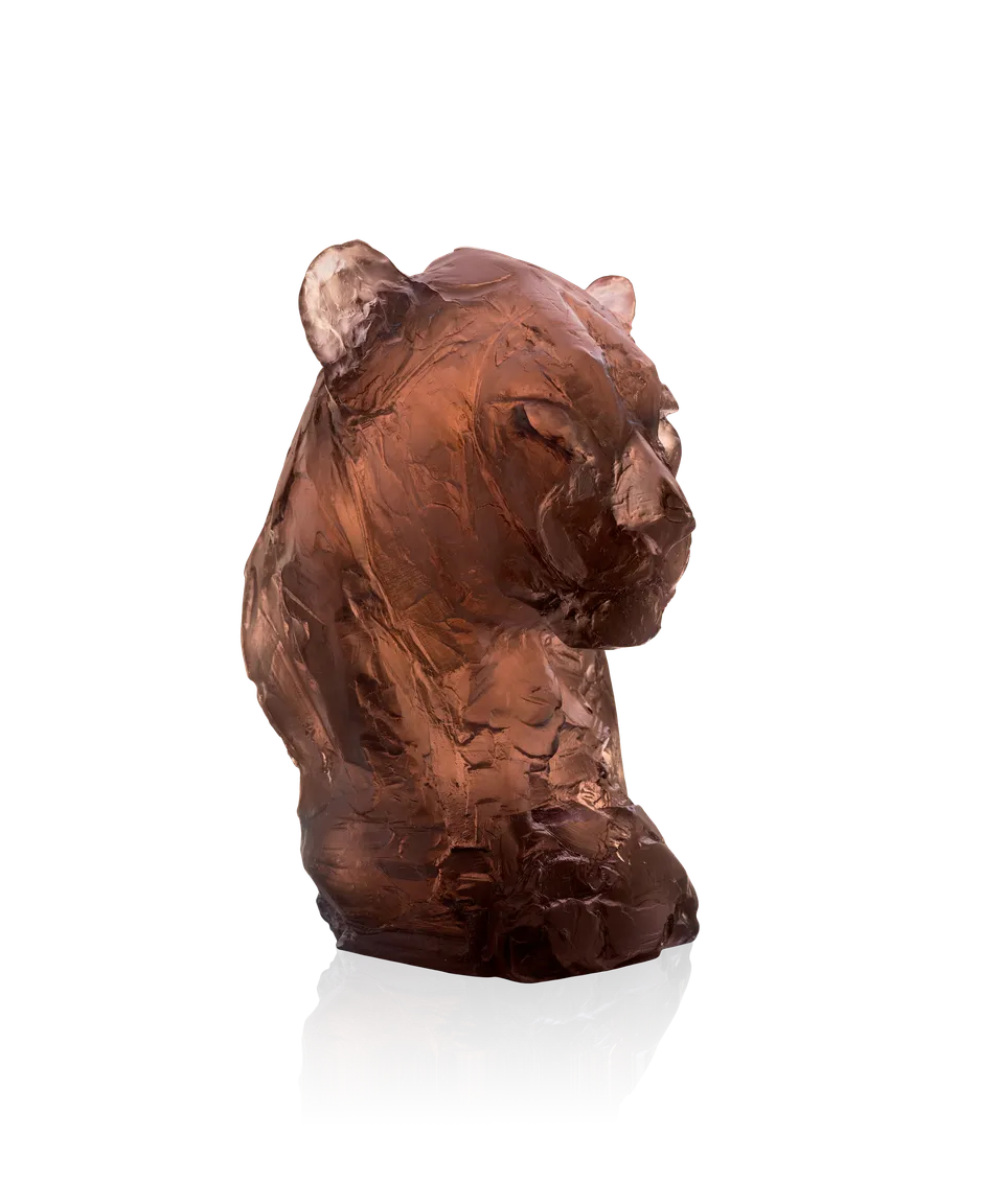 daum-univers-animalier-t-te-de-panth-re-villas-sculpture-125ex image 1