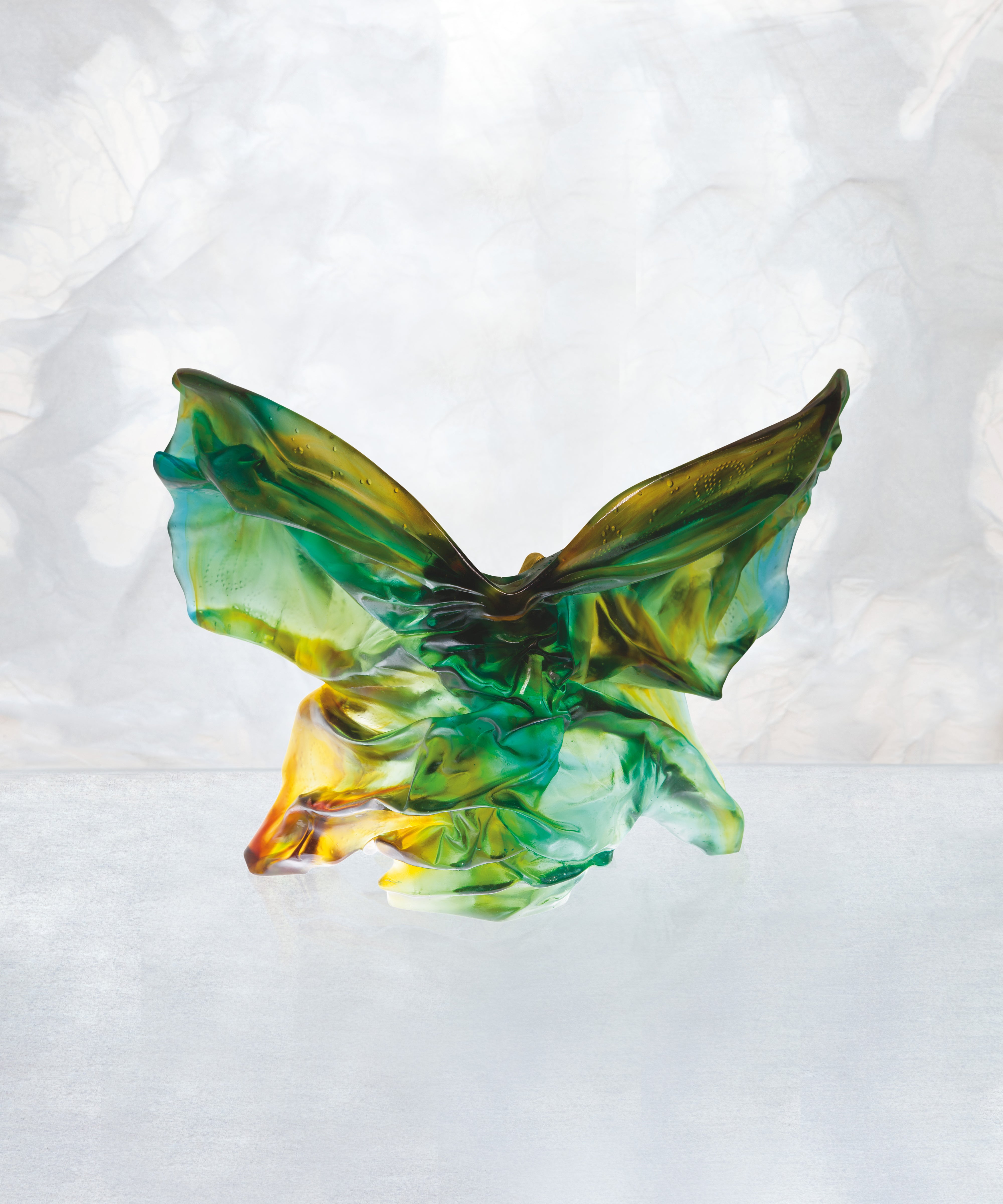 daum-univers-v-g-tal-soliflore-papillon-hana-mori-soliflore-cristal-75-ex image 3