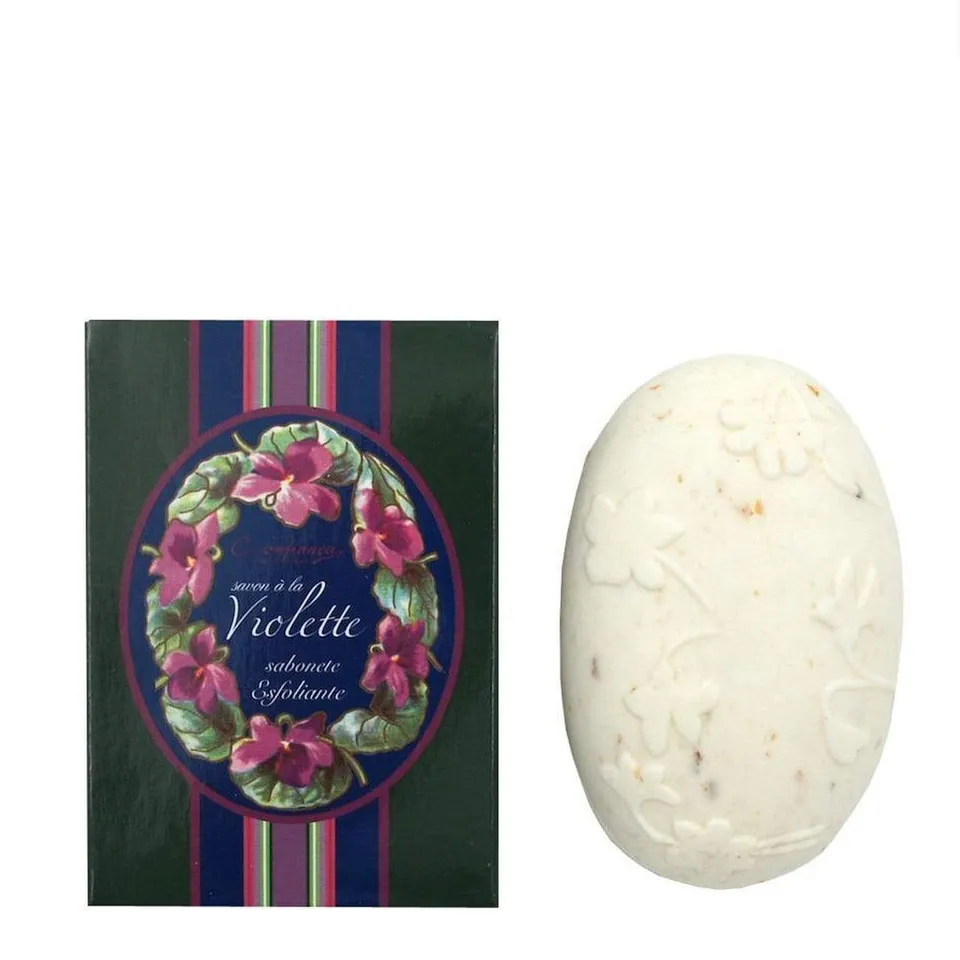 luisa-paix-o-savon-violette-exfoliant-blanche-150g-karit image 1