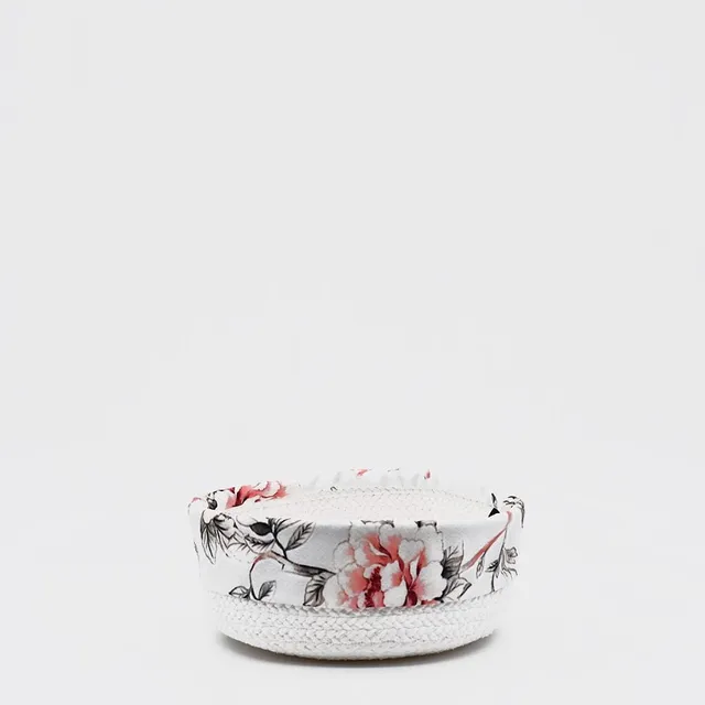 luisa-paix-o-linge-de-maison-panier-coton-rose-20-cm image 1