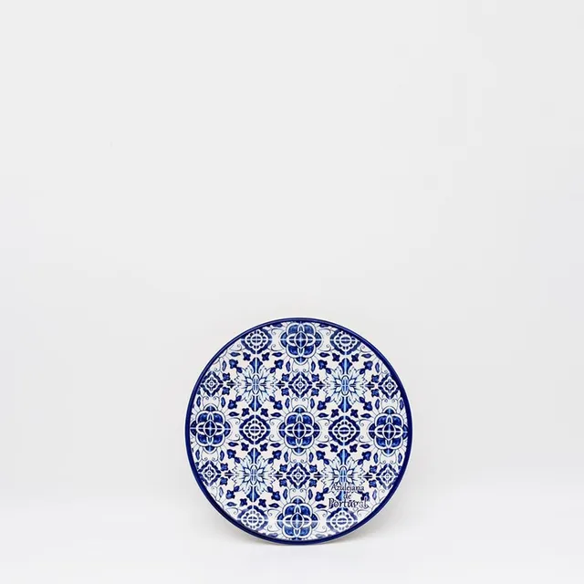 luisa-paix-o-tradicional-assiette-c-ramique-bleue-13-cm-azulejos image 1