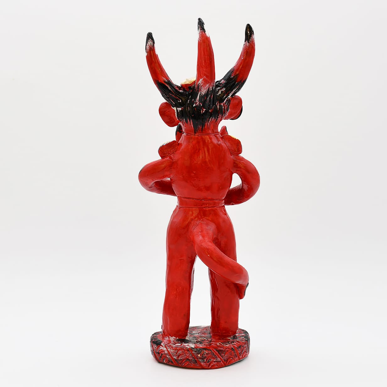 luisa-paix-o-diabo-de-tr-s-cornos-30cm-statuette-rouge image 5