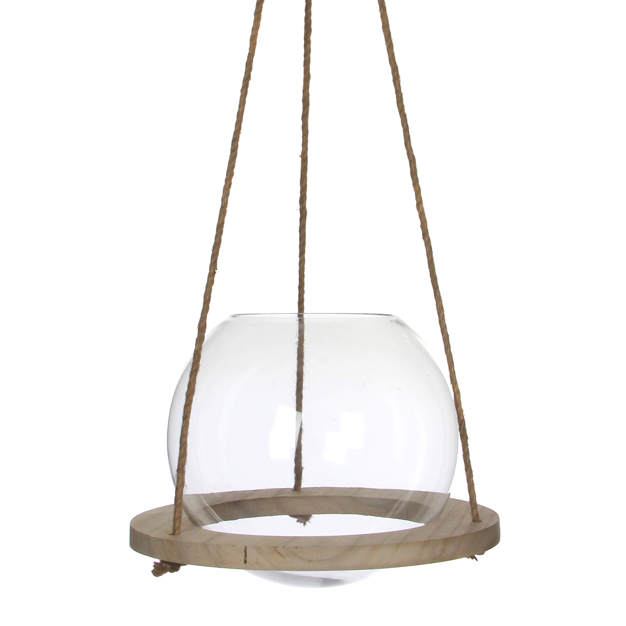 mica-decorations-vase-suspendu-transparent-h28xd30cm-verre image 2