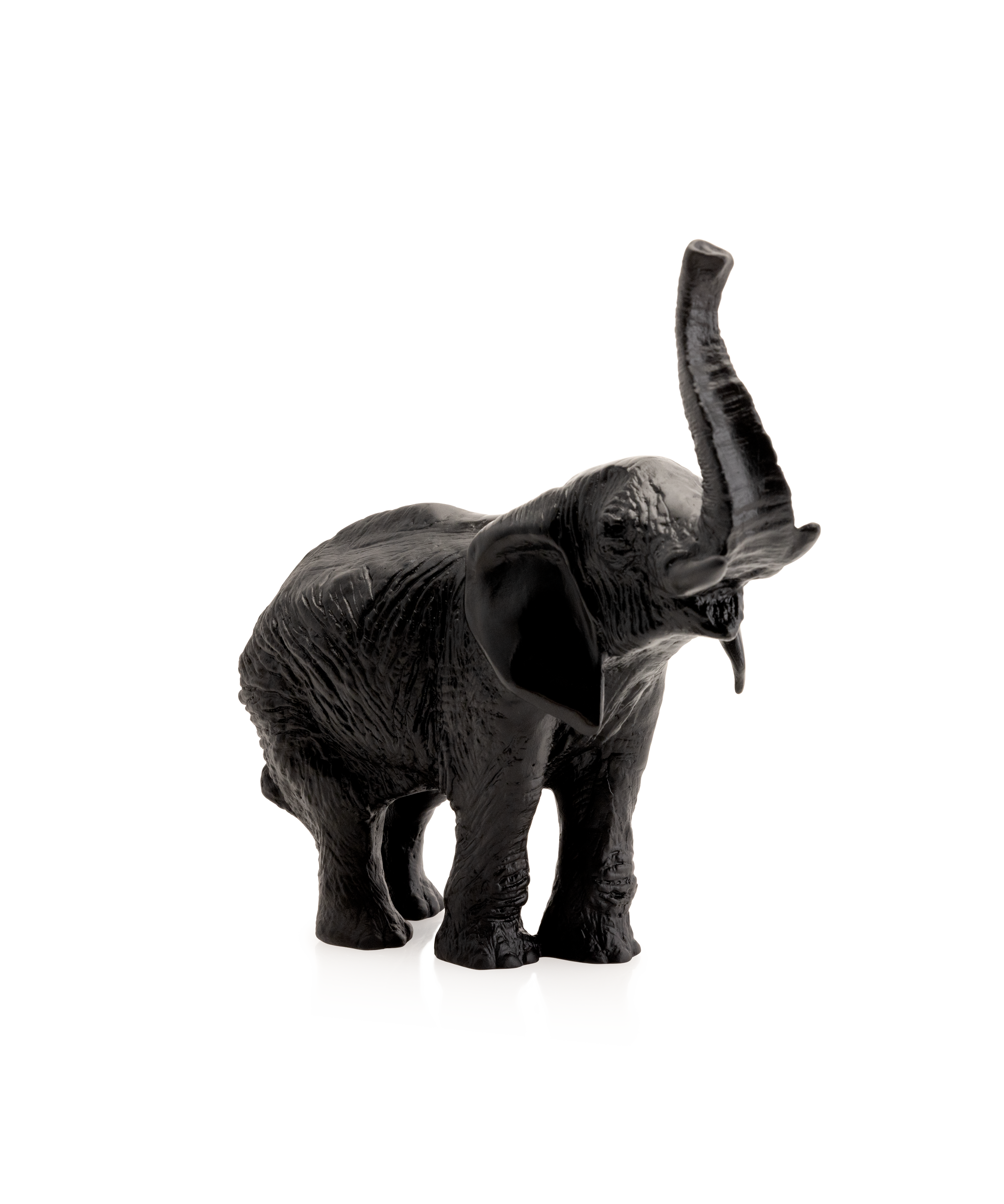 daum-univers-animalier-el-phant-sculpture-noire-moyen-mod-le image 2