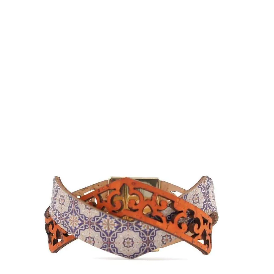 luisa-paix-o-bijoux-du-portugal-bracelet-li-ge-azulejos-18-cm-bleu image 1