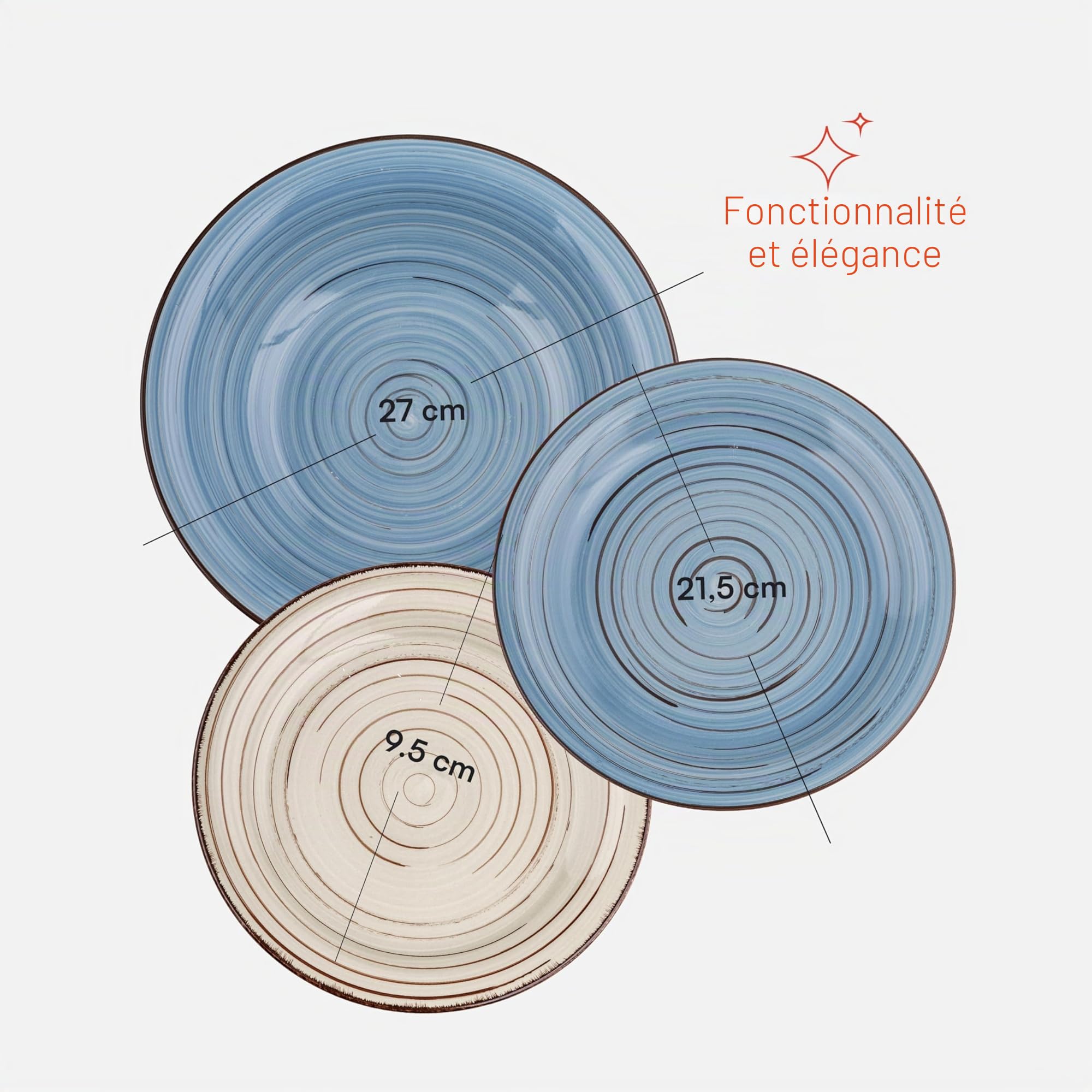 baroni-home-cucina-service-18-assiettes-c-ramique-bleu-gris-6-personnes image 3