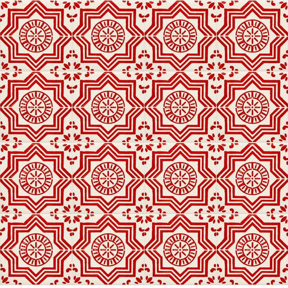 luisa-paix-o-padr-o-azulejo-portugais-11x11cm-peint-main image 4