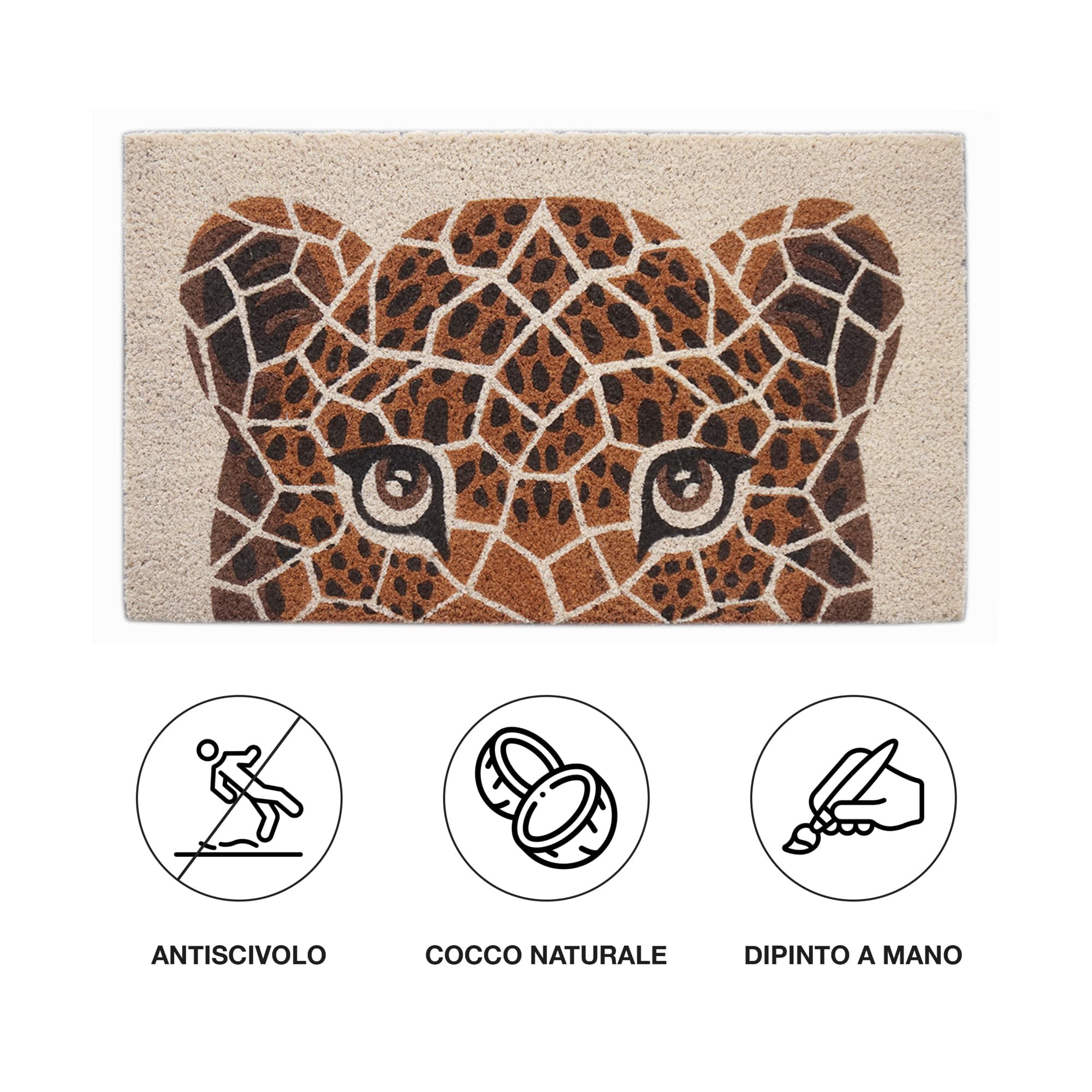 baroni-home-tessile-casa-paillasson-l-opard-70x40-cm-coco image 4