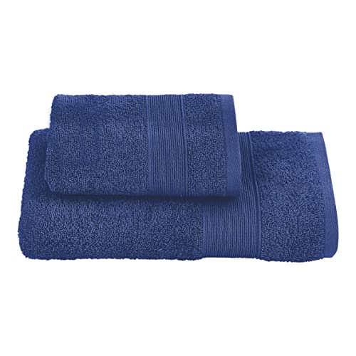 baroni-home-lot-2-serviettes-coton-bleu-clair-visage-invit image 7