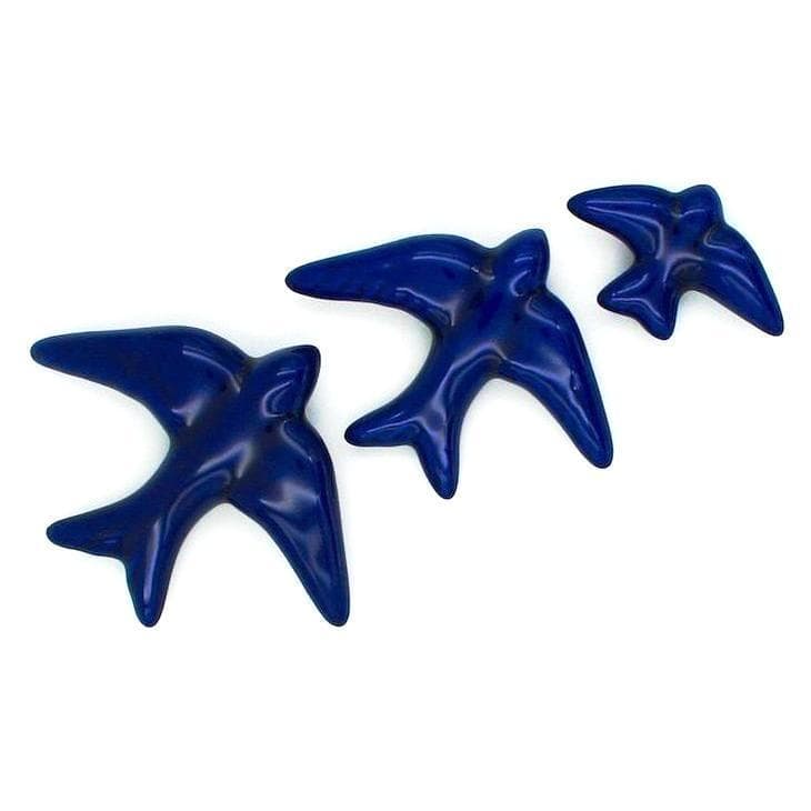 luisa-paix-o-hirondelle-c-ramique-bleu-cobalt-11-cm-murale image 3