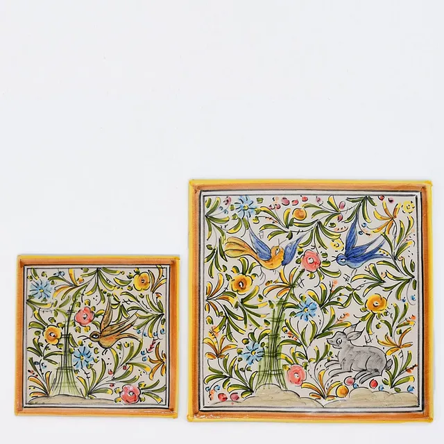 luisa-paix-o-azulejo-coimbra-10x10cm-carreau-bleu image 1