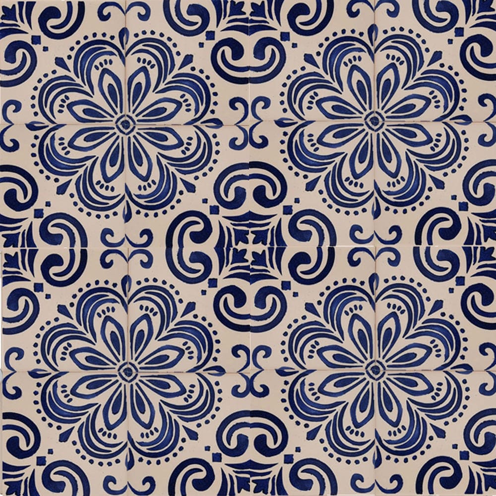 luisa-paix-o-azulejos-padr-o-11x11cm-carreau-c-ramique-fait-main-2 image 3