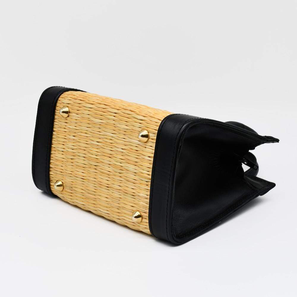 luisa-paix-o-sac-cuir-et-jonc-20-cm-naturel-rigide-zip image 3