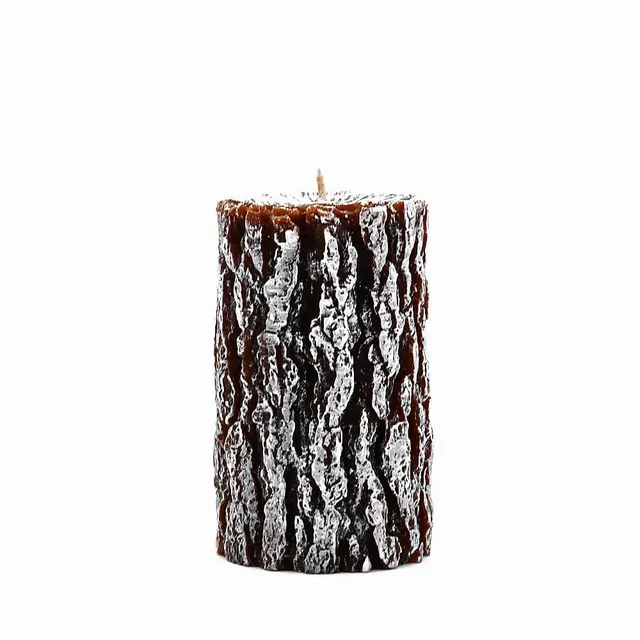 luisa-paix-o-tronco-bougie-b-che-cire-naturelle-17-cm image 1