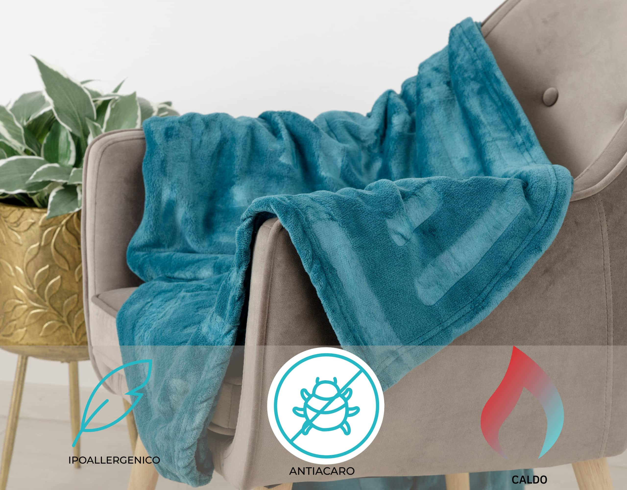 baroni-home-tessile-casa-plaid-polaire-p-trole-130x160-cm-microfibre image 2