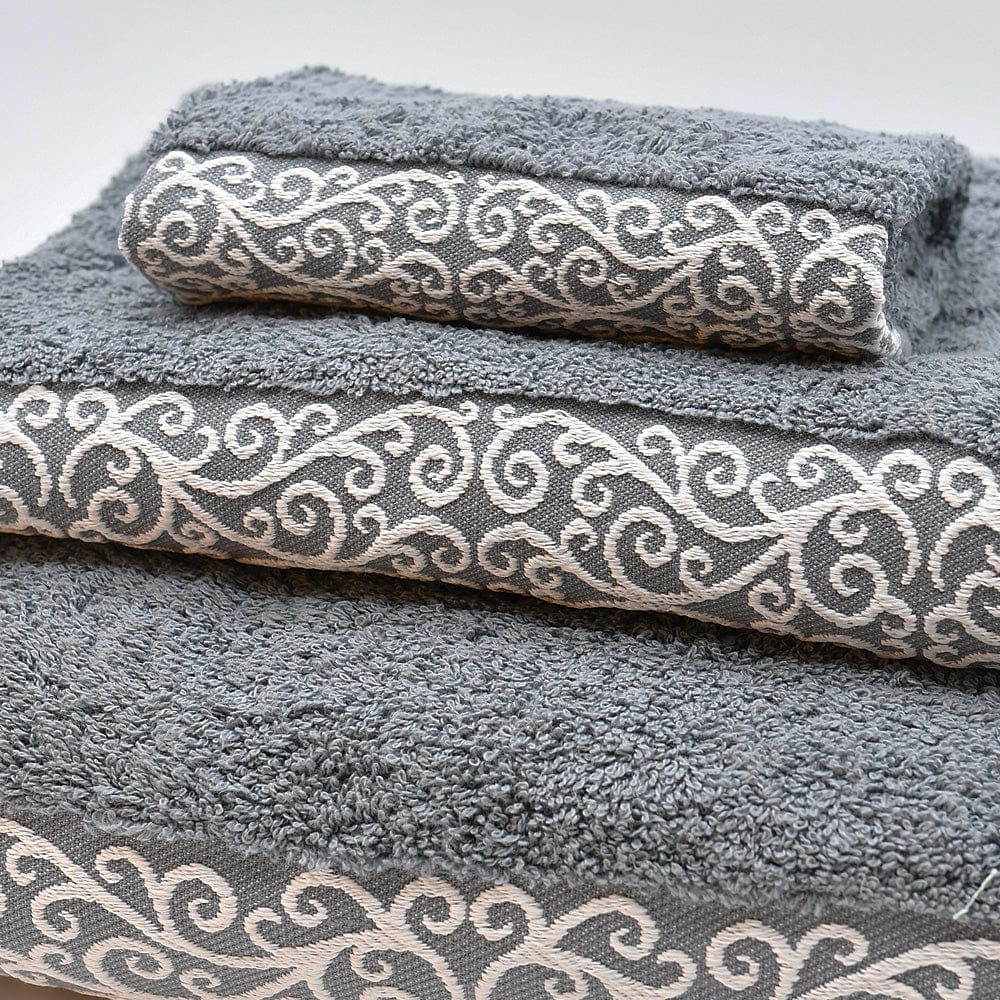 luisa-paix-o-parure-de-bain-3-pi-ces-coton-gris-blanc image 3