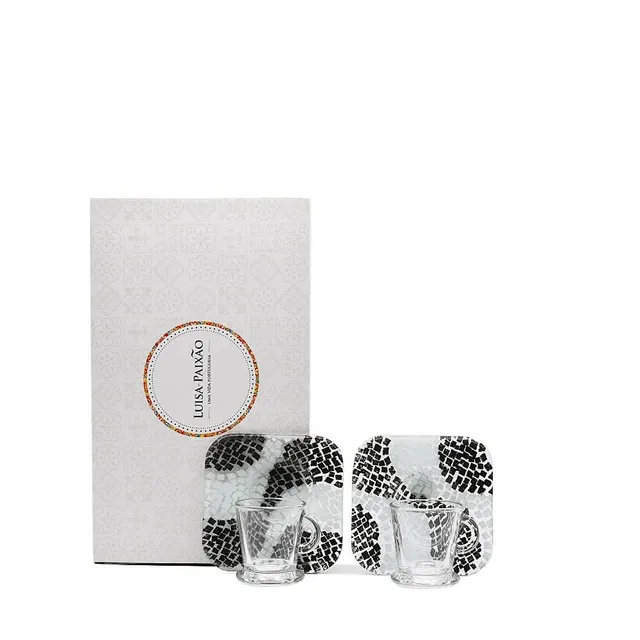 luisa-paix-o-un-caf-porto-coffret-2-tasses-verre-en-coffret-cadeau image 1