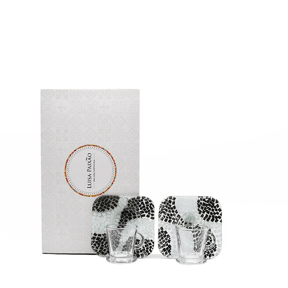 luisa-paix-o-un-caf-porto-coffret-2-tasses-verre-en-coffret-cadeau image 1