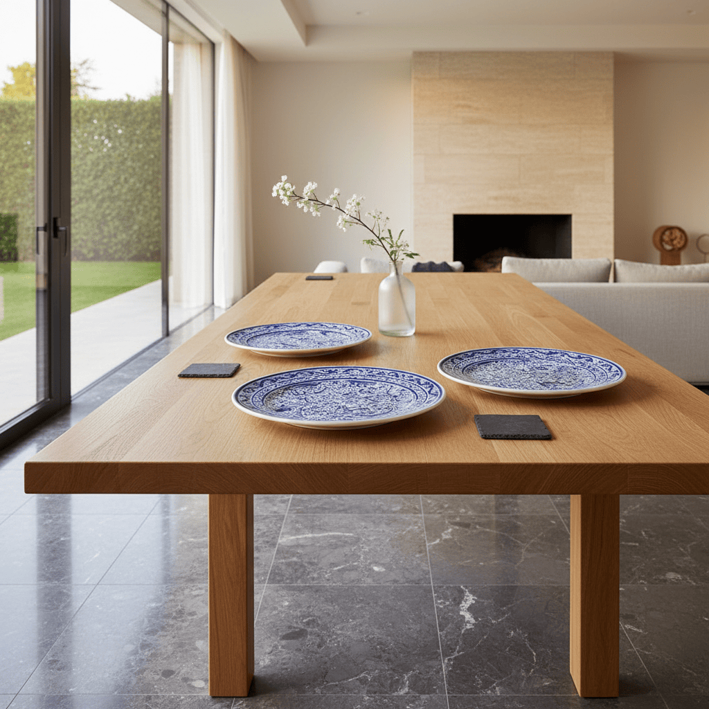 luisa-paix-o-coimbra-assiette-c-ramique-bleue-29cm-pi-ce-unique image 3