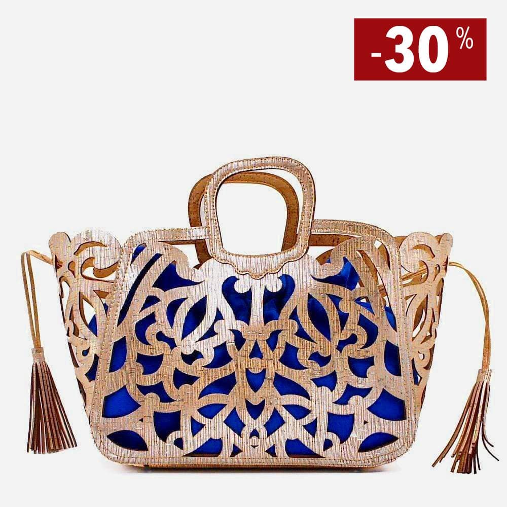 luisa-paix-o-sac-panier-li-ge-dor-et-bleu-int-rieur-zip image 1