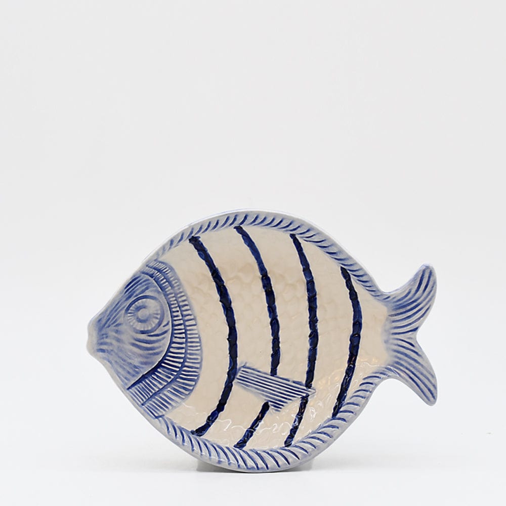 assiette-poisson-creuse-c-ramique-bleue-25cm-ray-e image 1