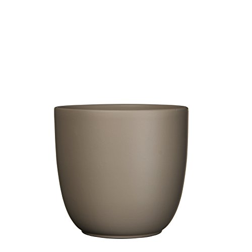 mica-decorations-tusca-pot-c-ramique-taupe-mat-25x28cm image 7