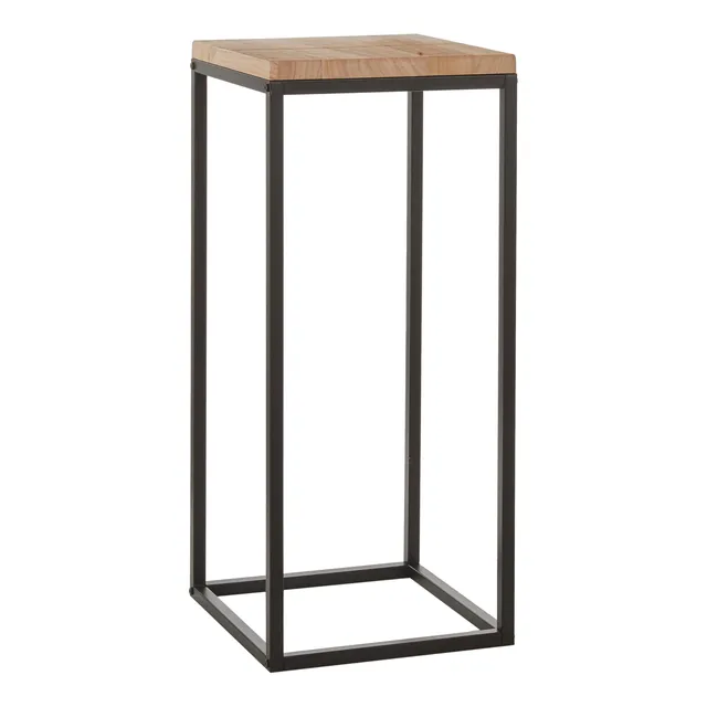 mica-decorations-oskar-table-d-appoint-noir-35x35x81-cm image 1