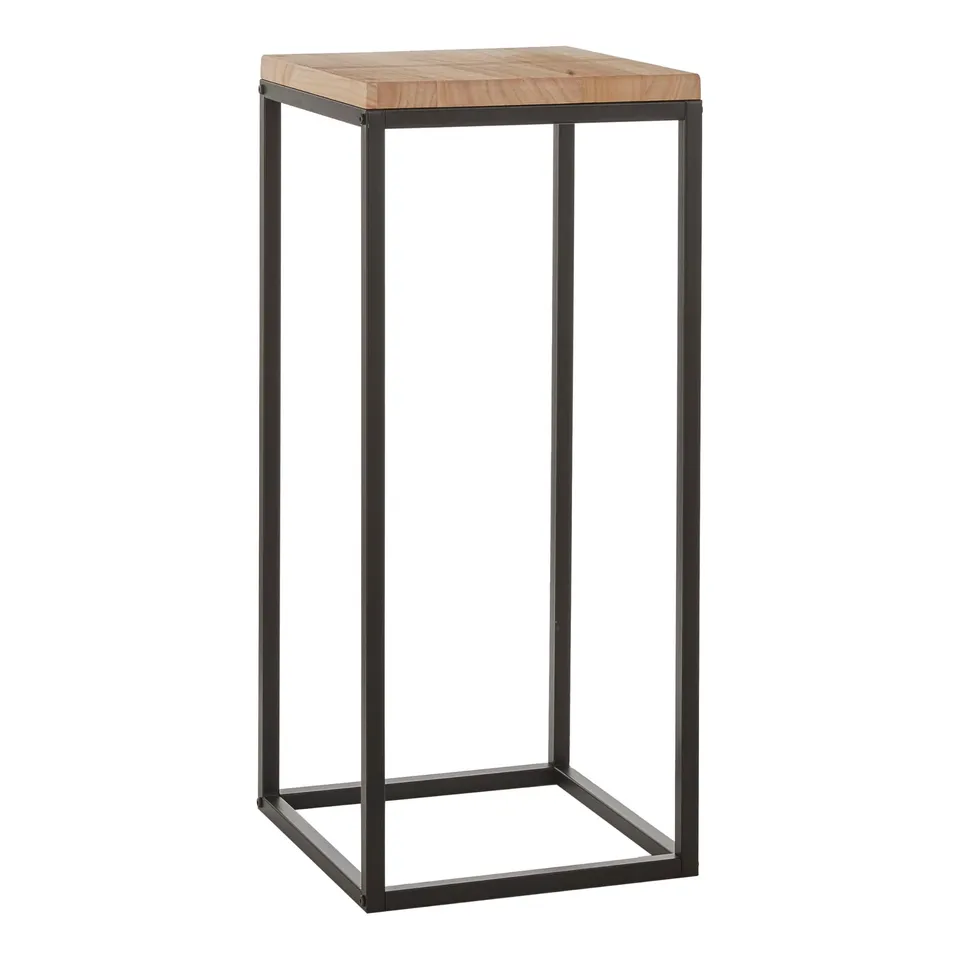 mica-decorations-oskar-table-d-appoint-noir-35x35x81-cm image 1