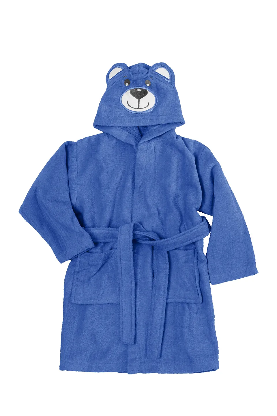 baroni-home-peignoir-enfant-ponge-bleu-4-6-ans image 1