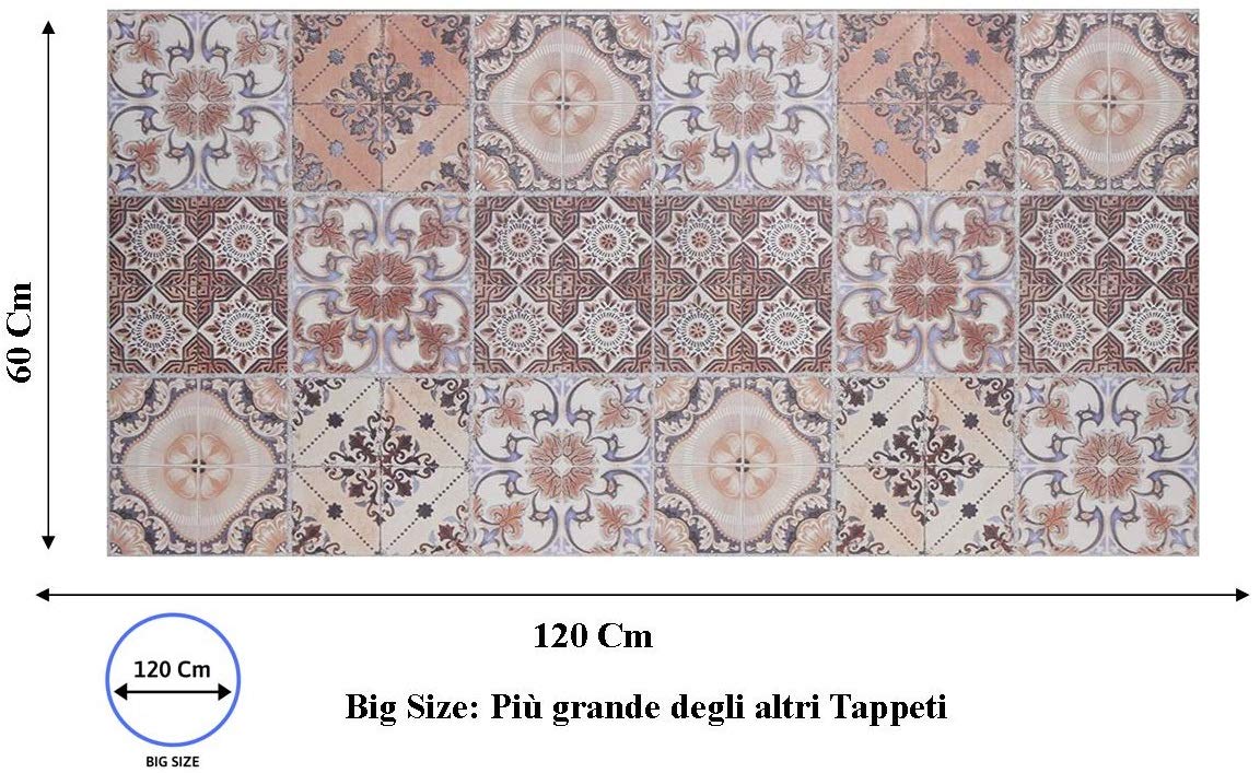baroni-home-cucina-tapis-cuisine-pvc-rouille-60x120-cm image 3
