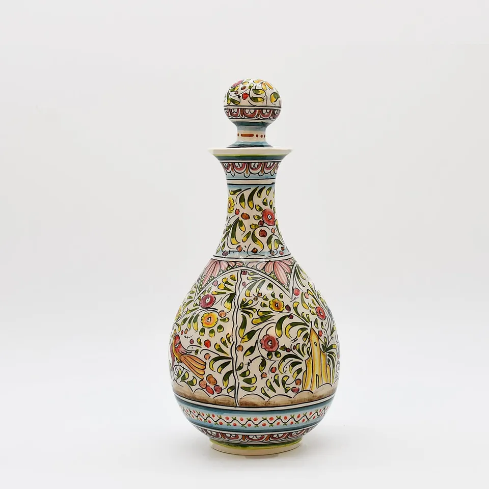 luisa-paix-o-carafe-c-ramique-coimbra-florale-29-cm image 1