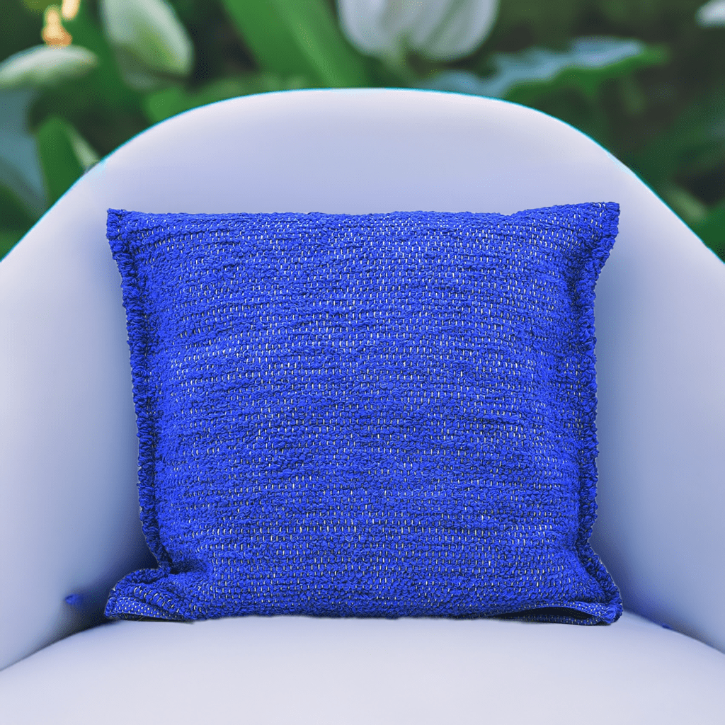 housse-coussin-artisanale-60x60-bleu-dur-lavable image 3