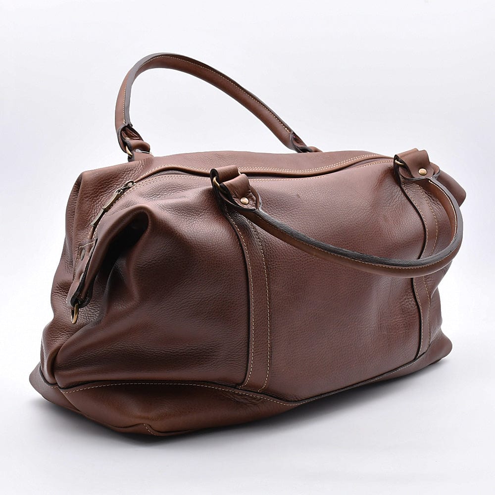 luisa-paix-o-accessoires-sac-voyage-cuir-marron-cabine image 4