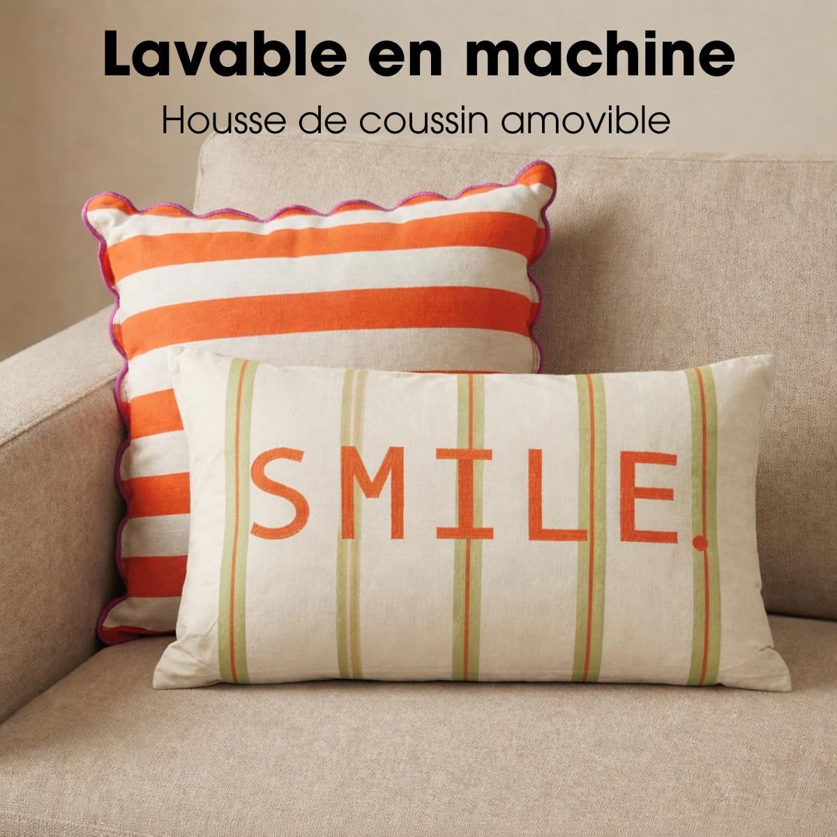 mica-decorations-smile-coussin-d-coratif-55x35-vert image 6