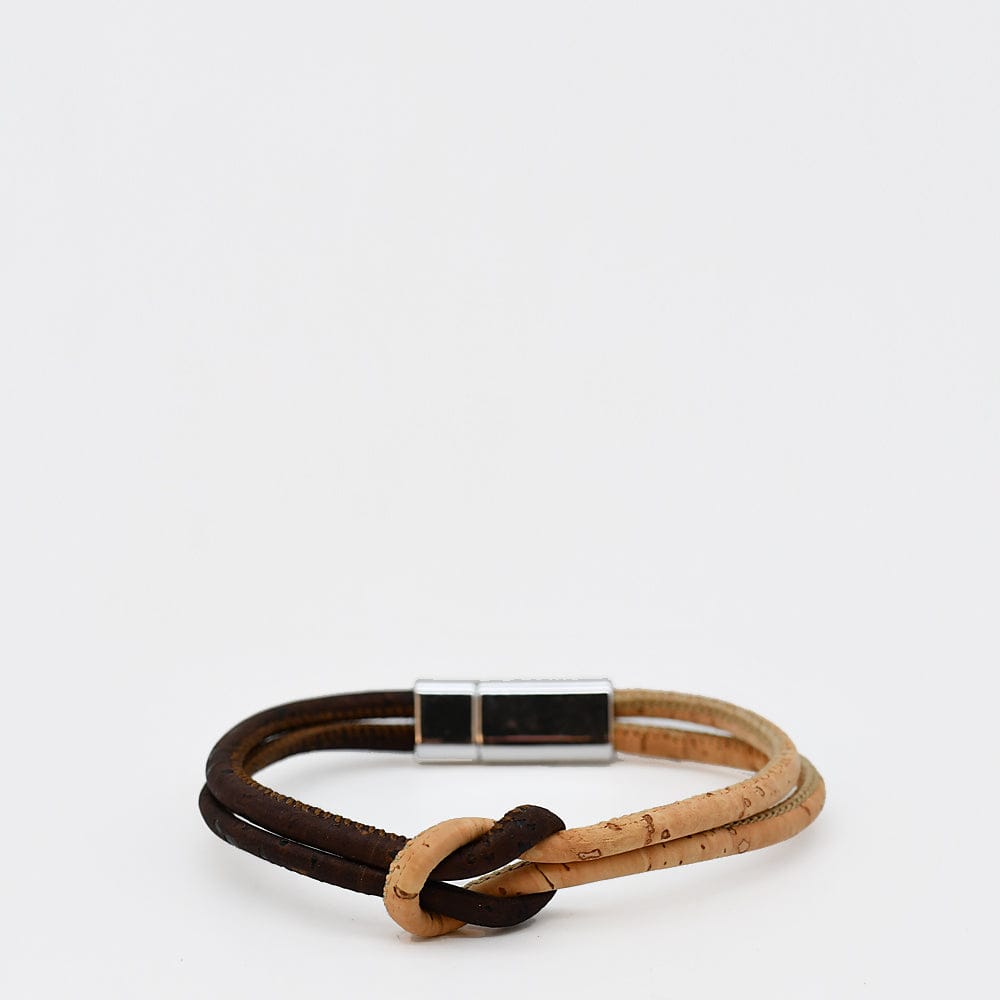 luisa-paix-o-bracelet-li-ge-bicolore-20cm-magn-tique-vegan image 1