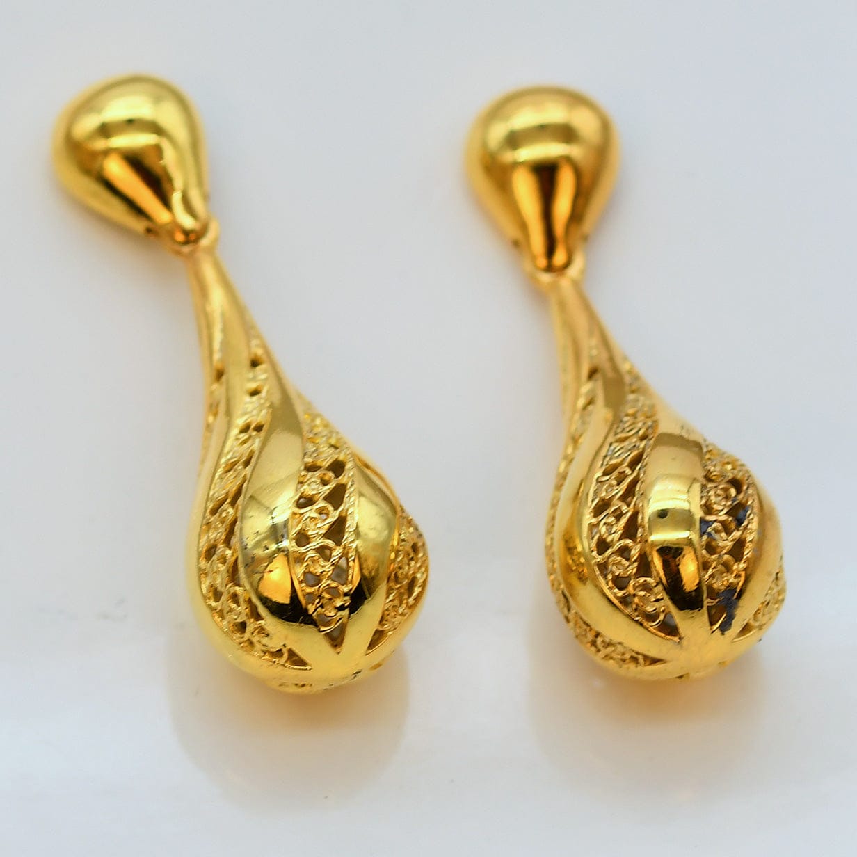 luisa-paix-o-gota-de-luz-boucles-dor-es-argent-3-cm image 2