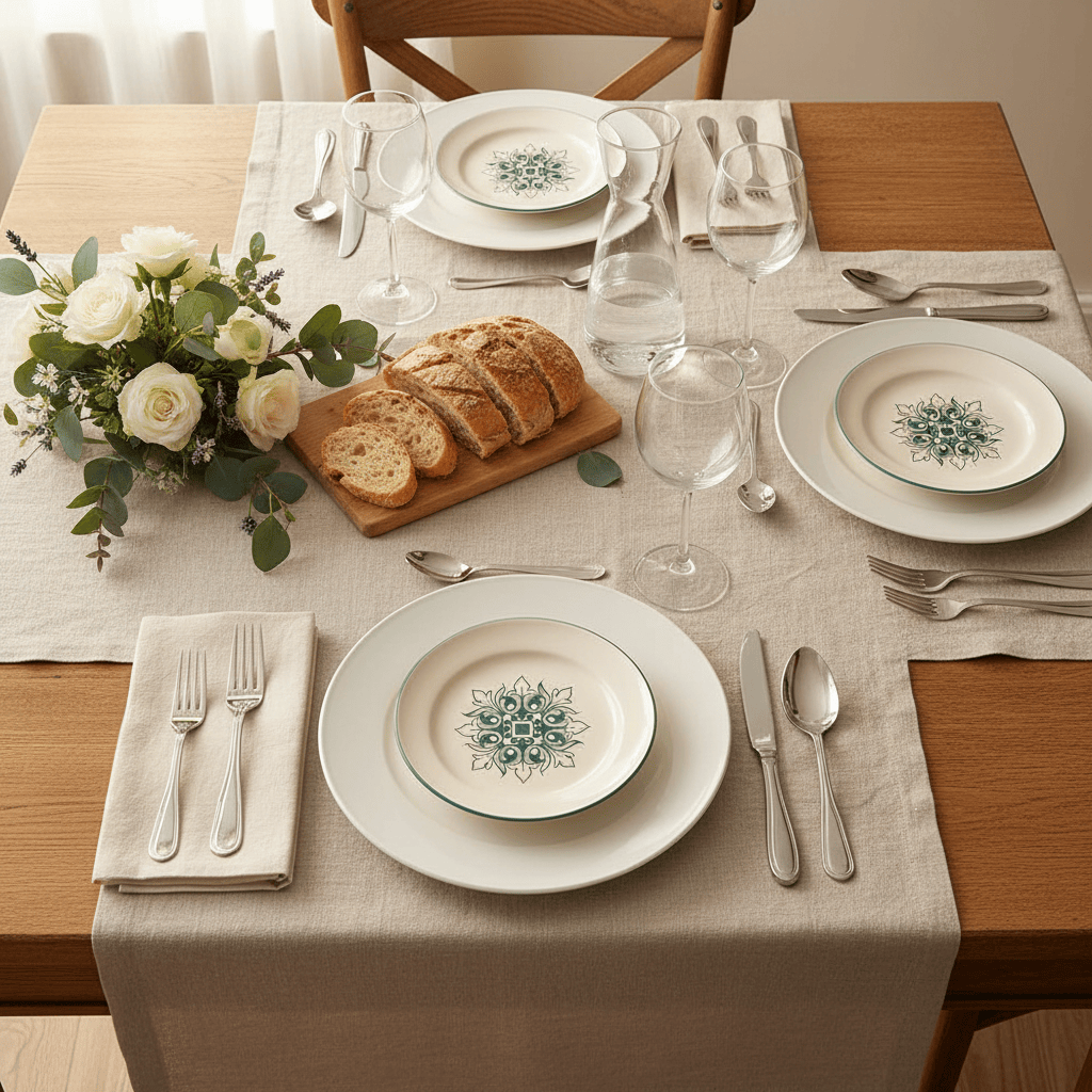 luisa-paix-o-bras-o-assiette-c-ramique-verte-20-cm image 2