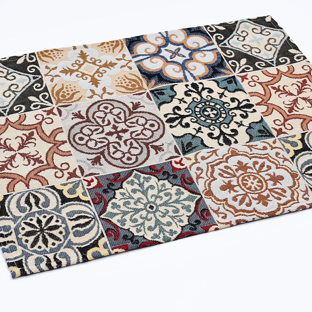 luisa-paix-o-arts-de-la-table-set-de-table-azulejos-lot-de-2-44x34cm image 2