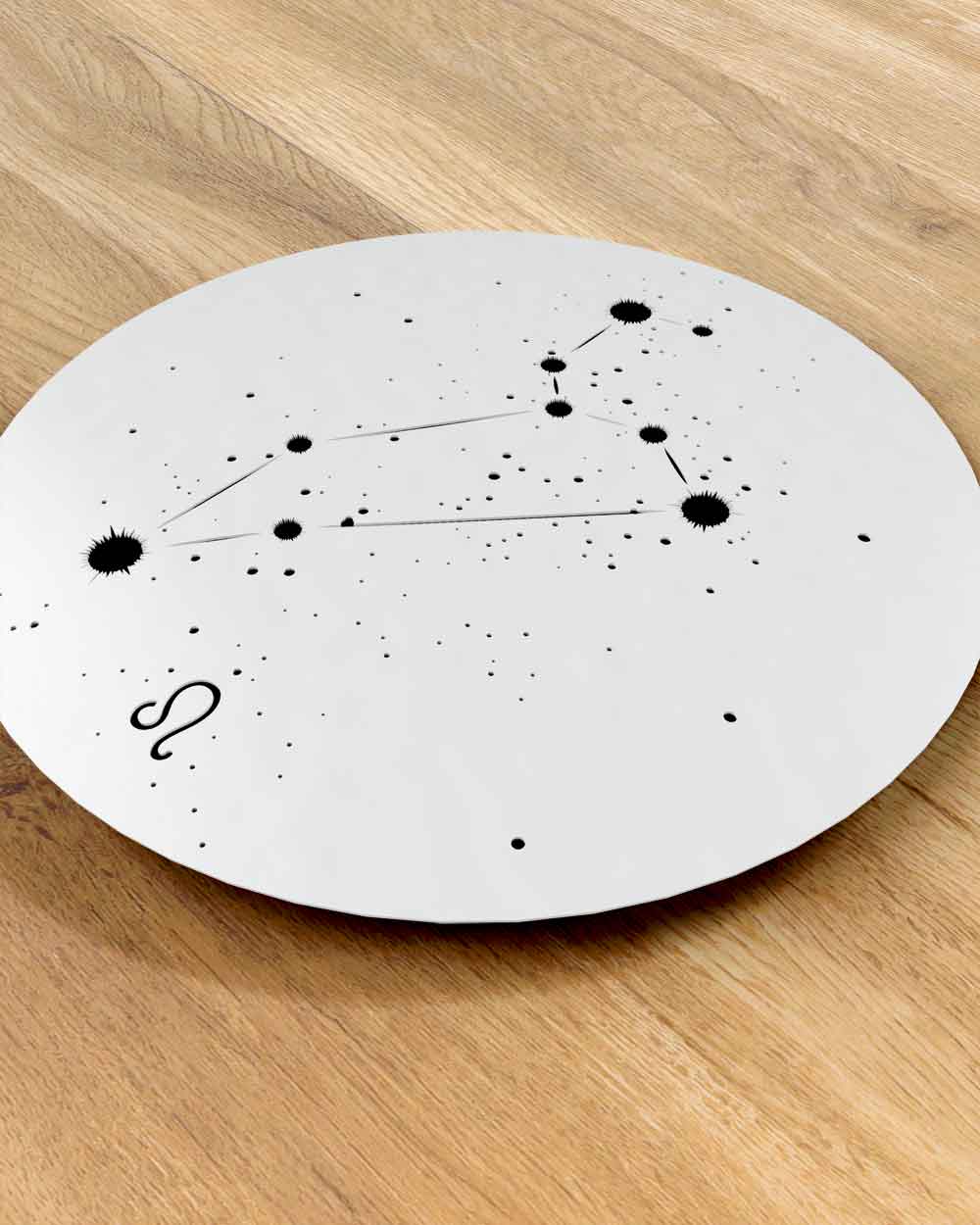 je-suis-art-tableaux-constellation-du-zodiaque-lion-cercle-tableau-m-tal image 2