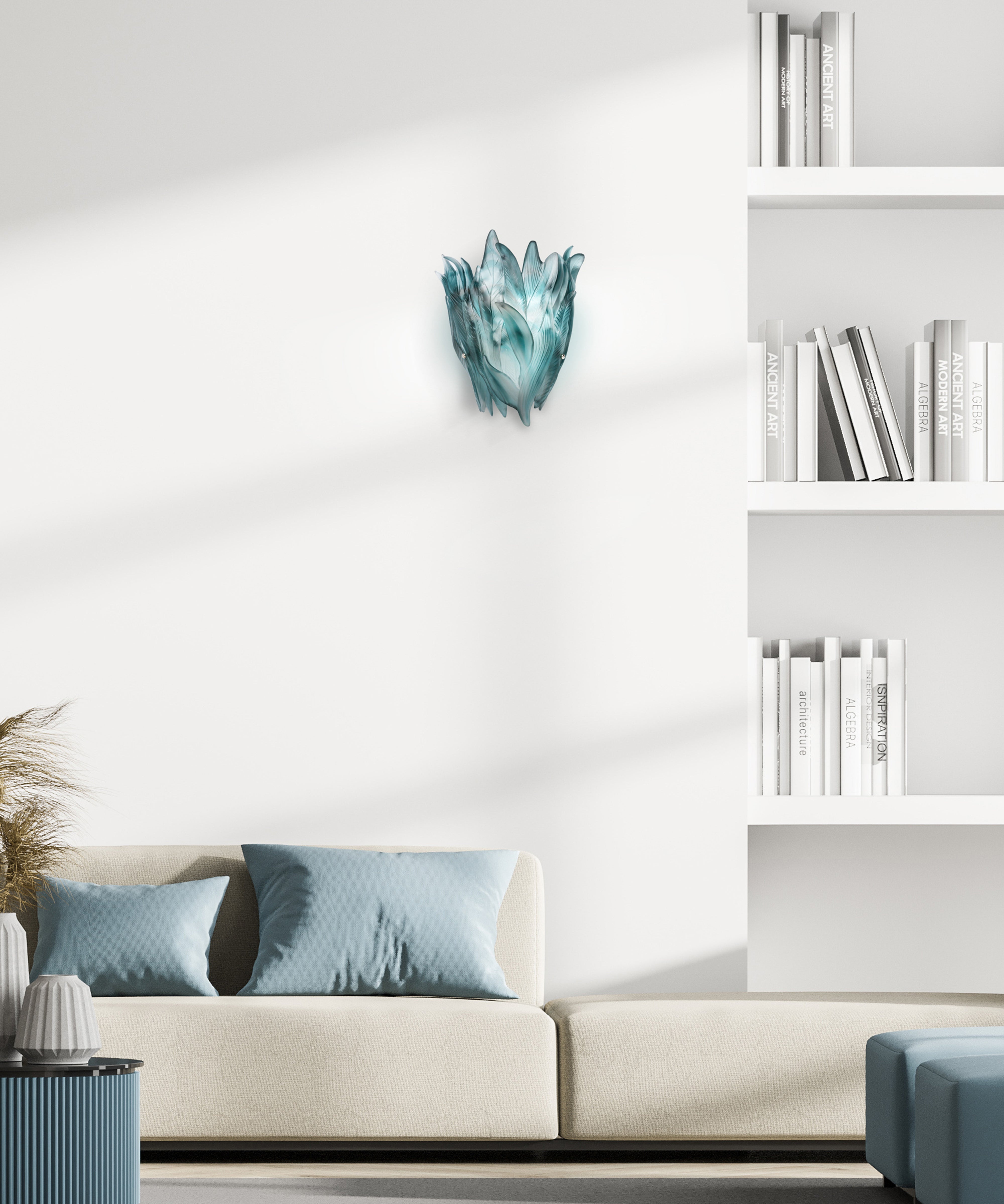 daum-v-g-tale-applique-murale-cristal-bleu-gris image 3